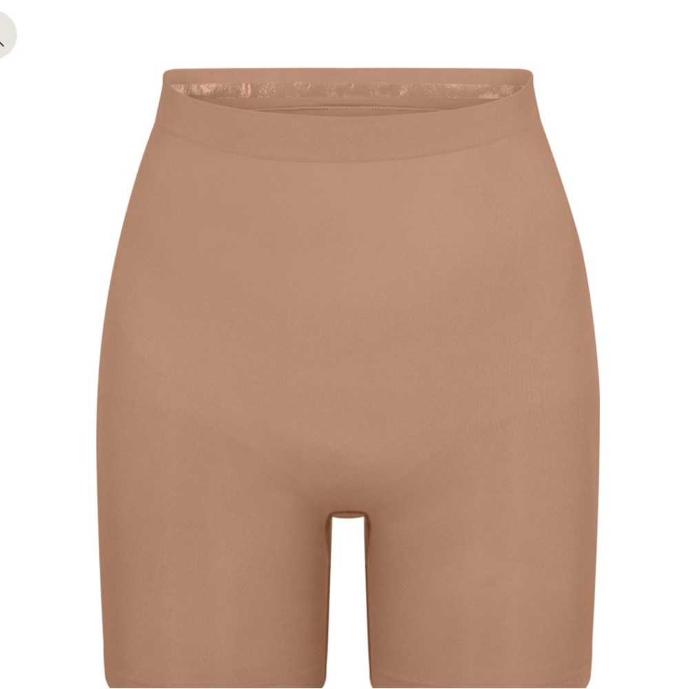 SKIMS Tan Shapewear Shorts